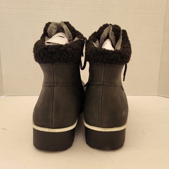 .Women's black  Creek Water-Resistant Lace-Up Booties - 10 - Picture 5 of 5